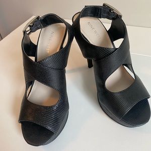 Nine West platform high-heel shoes